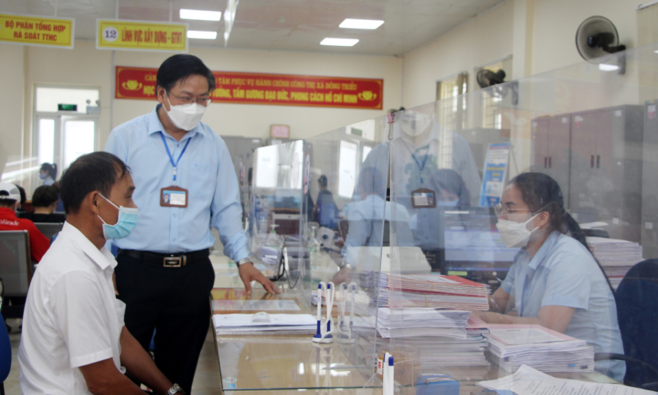 Nâng cao chất lượng cung ứng dịch vụ hành chính