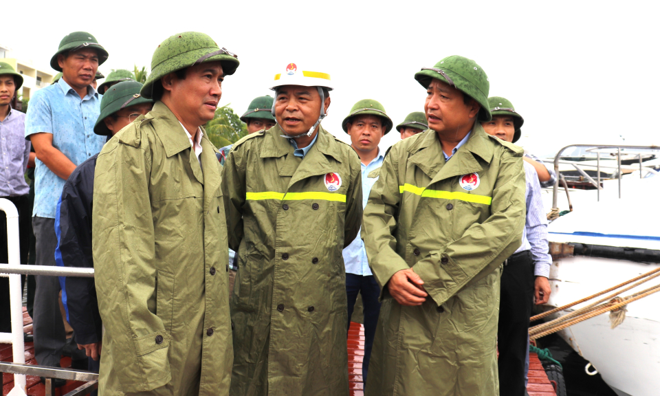 Tiếp tục tăng cường phòng, chống, ứng phó với cơn bão số 2 trên địa bàn tỉnh