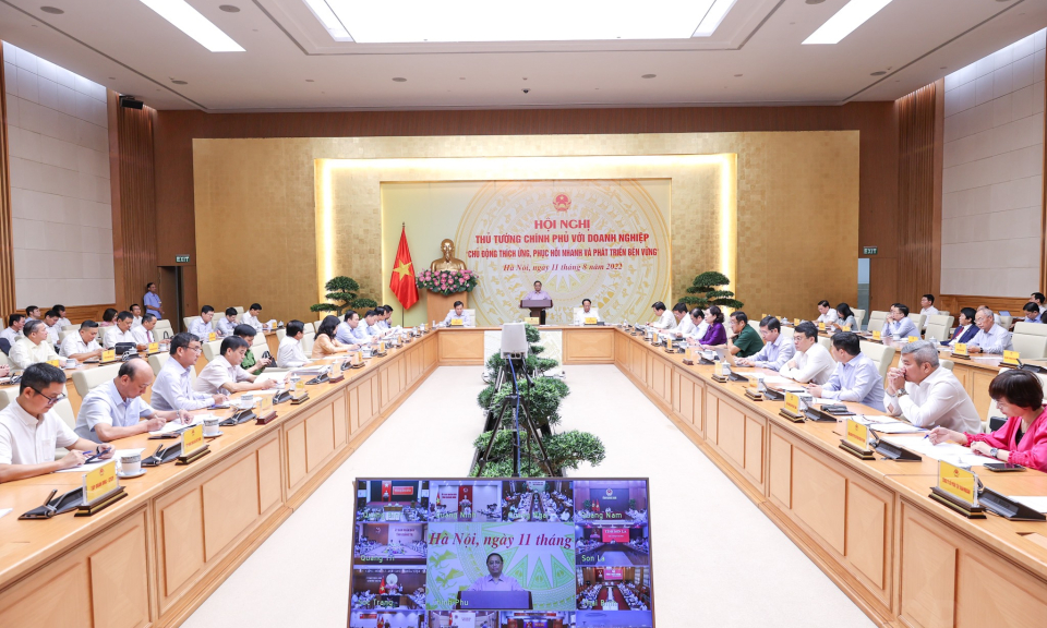 Hội nghị Thủ tướng Chính phủ với doanh nghiệp
