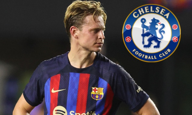 Chelsea cách De Jong một bước chân