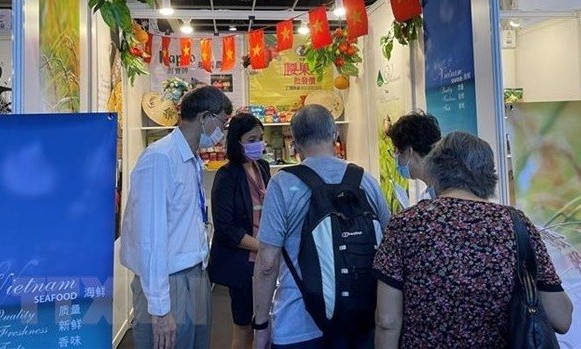 Vietnamese specialties displayed at Hong Kong Food Expo