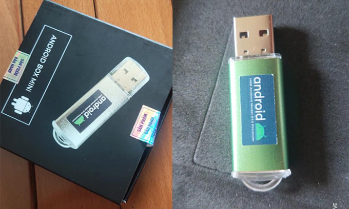 Chiêu lừa USB Android giá vài trăm nghìn cho ôtô