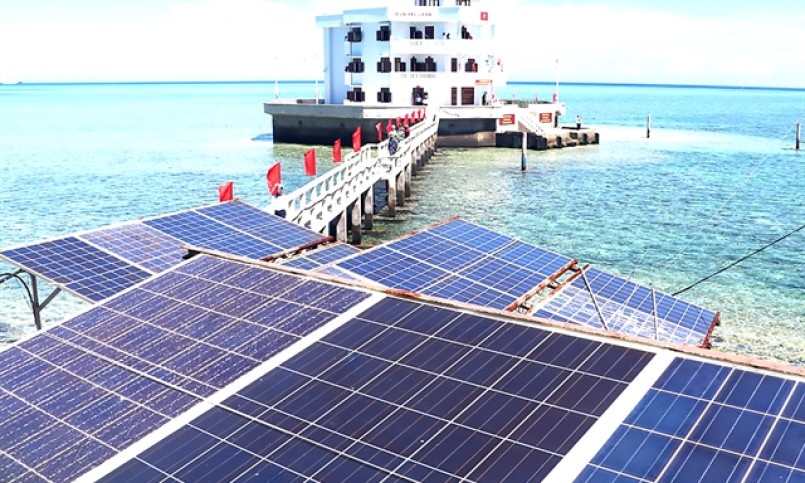 Clean energy brings stable electricity supply to Trường Sa Archipelago