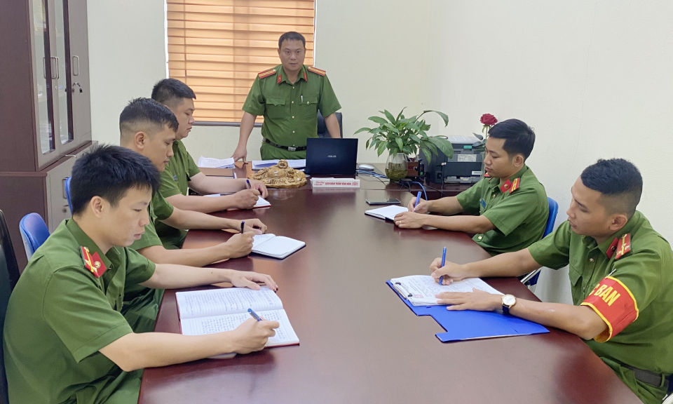 Trưởng công an xã tận tụy, nhiệt huyết 
