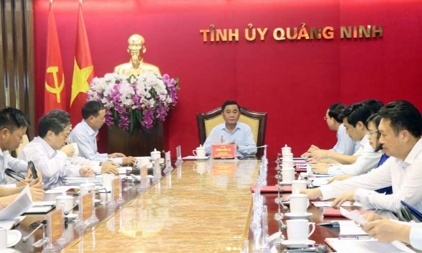 Đoàn kiểm tra số 3 Ban Chỉ đạo Trung ương về PCTN, TC làm việc tại Quảng Ninh