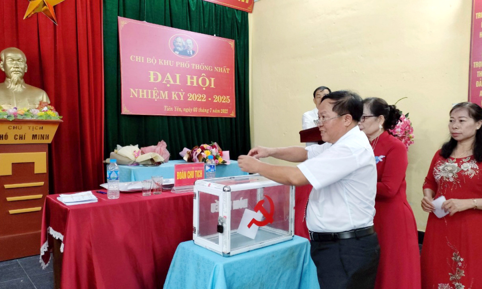 Tiên Yên: Không ngừng nâng cao chất lượng tổ chức cơ sở đảng và đảng viên