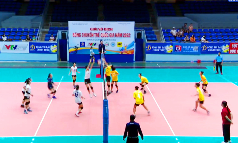 Quảng Ninh dừng chân ở Tứ kết Giải Vô địch bóng chuyền trẻ Quốc gia 2022