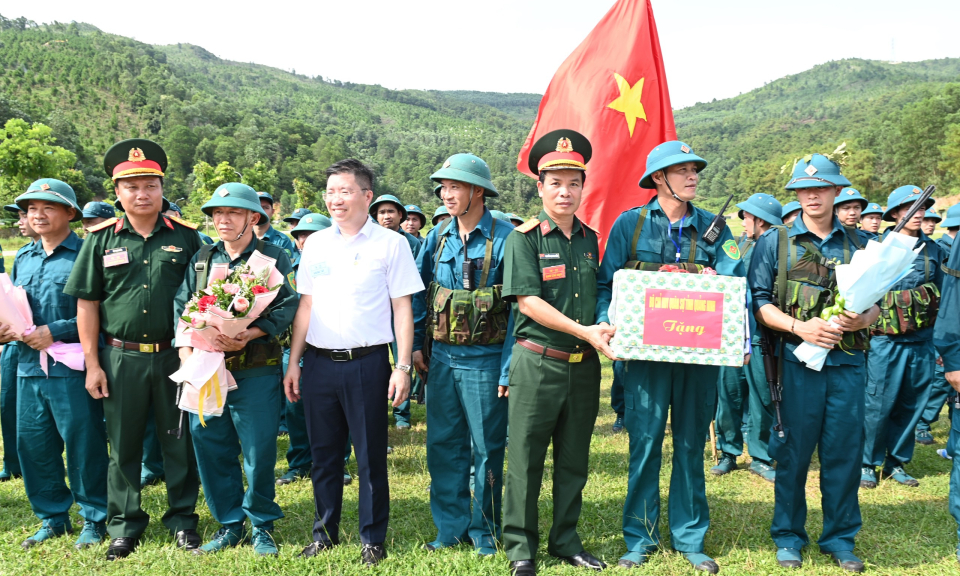 Nâng cao năng lực lực lượng tự vệ ngành Than