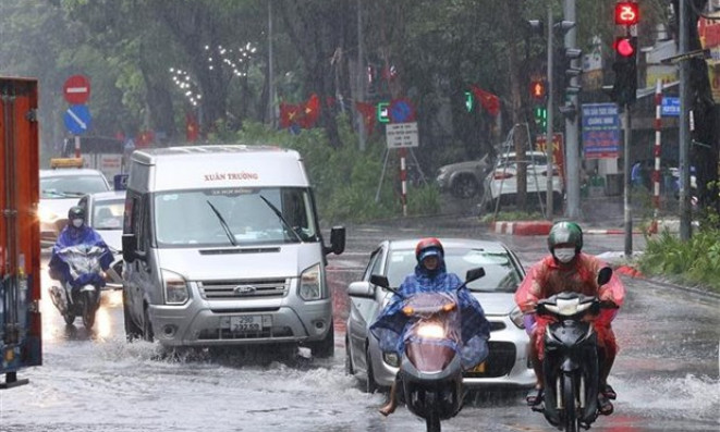 Mưa tiếp tục giảm ở khu vực Bắc Bộ, Thanh Hóa và Nghệ An