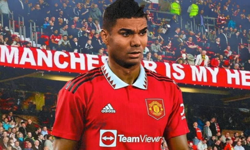 Man Utd chốt số áo huyền thoại cho Casemiro