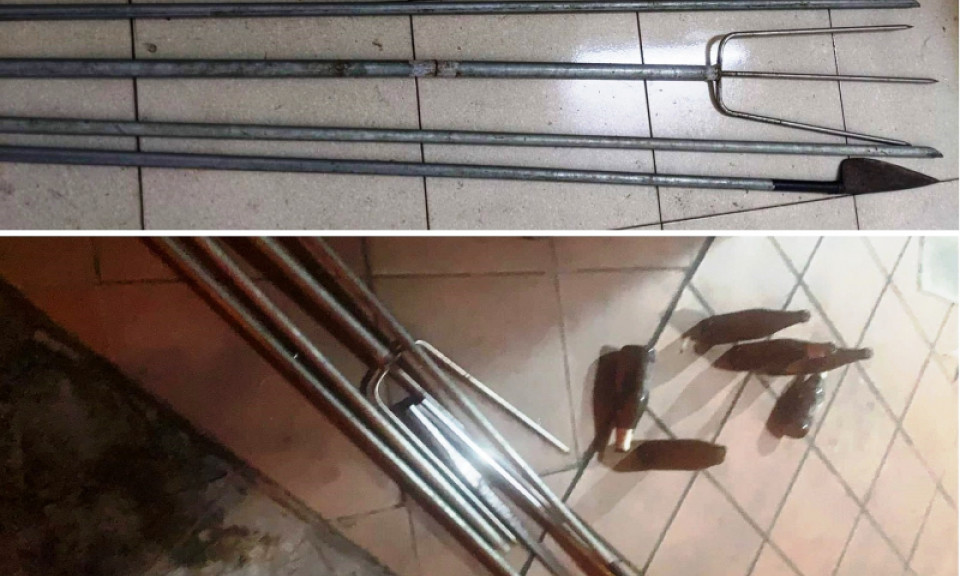 Hơn 30 thanh, thiếu niên chuẩn bị hung khí để giải quyết mâu thuẫn