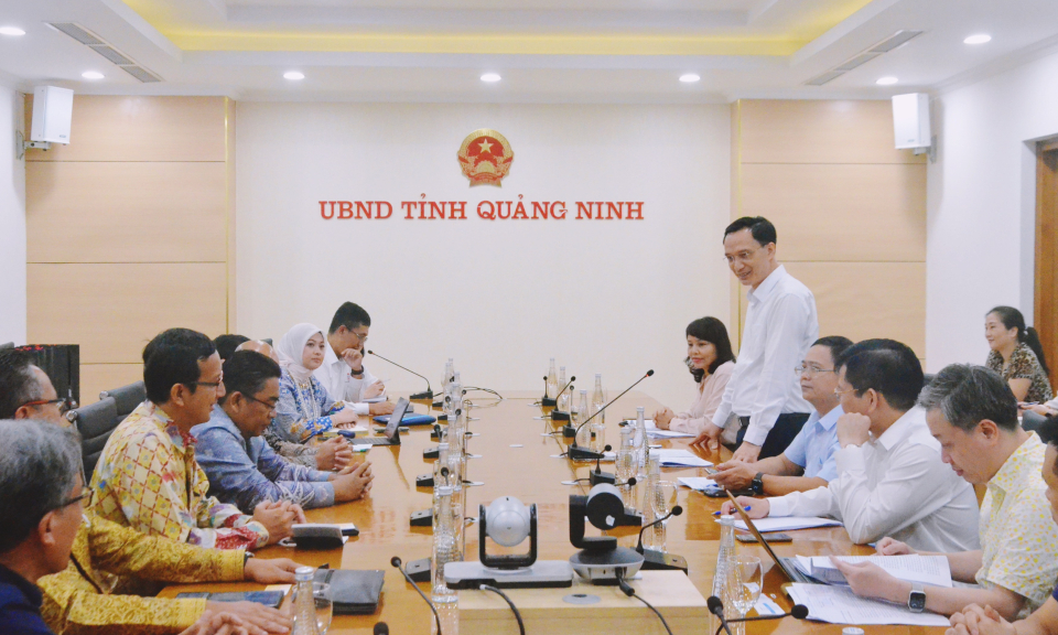 Tập đoàn Semem Indonesia làm việc với tỉnh Quảng Ninh