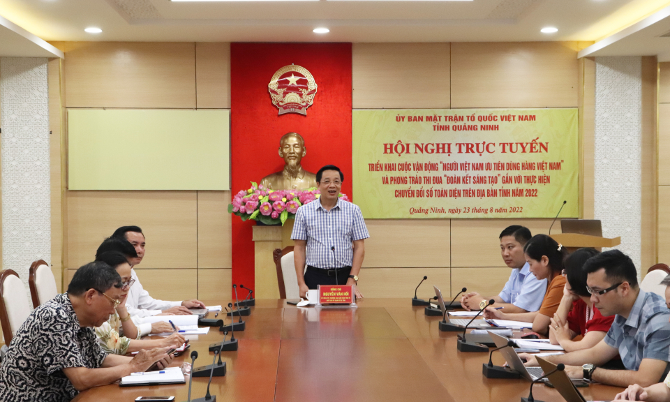 Triển khai cuộc vận động “Người Việt Nam ưu tiên dùng hàng Việt Nam” trên địa bàn tỉnh