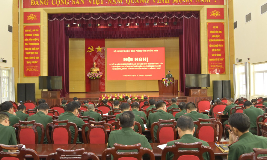 BĐBP Quảng Ninh sơ kết 1 năm thực hiện Chỉ thị 173