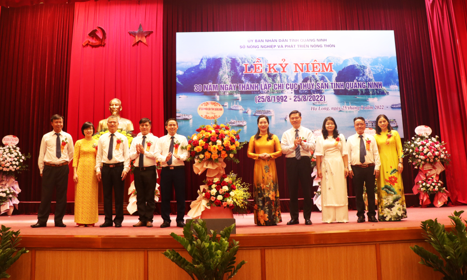 Kỷ niệm 30 năm thành lập Chi cục Thủy sản tỉnh Quảng Ninh