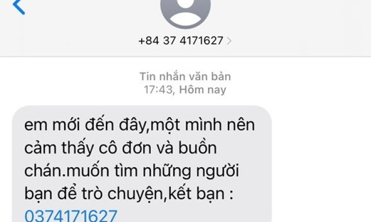 Truy nã đối tượng phát tán tin nhắn rác để chiếm đoạt thông tin người dùng
