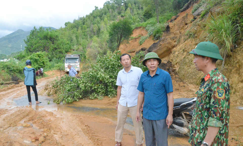 Bình Liêu tập trung khắc phục thiệt hại do bão số 3