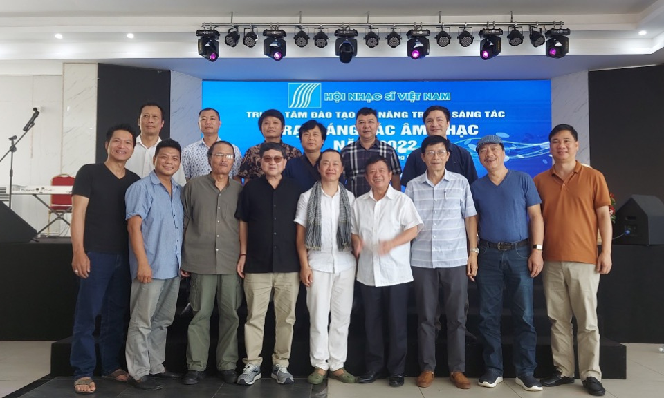 Bế mạc, tổng kết trại sáng tác âm nhạc tại Quảng Ninh