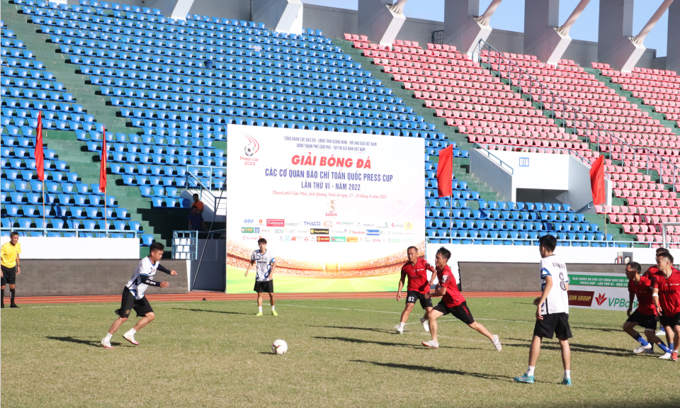 Sôi nổi, quyết liệt Giải bóng đá các cơ quan báo chí toàn quốc Press Cup lần thứ VI – năm 2022