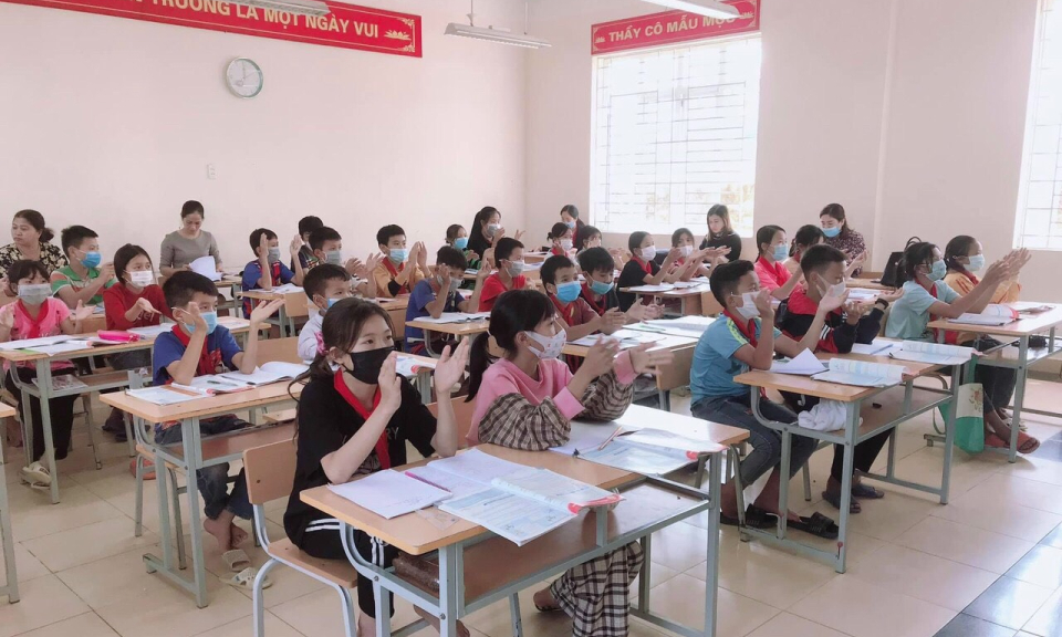 Khí thế đầu năm học mới 