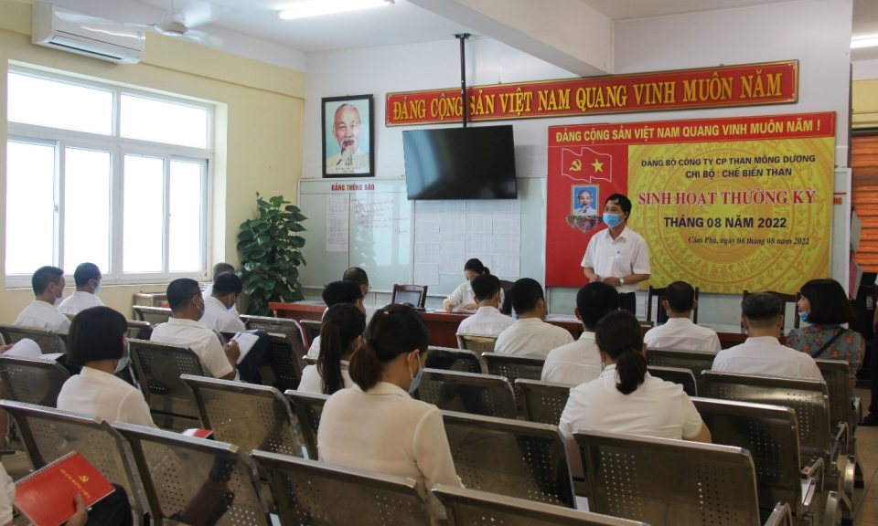 Đảng bộ Công ty CP Than Mông Dương: Phát huy tốt “tai mắt” của cấp ủy Đảng trong đội ngũ thợ mỏ