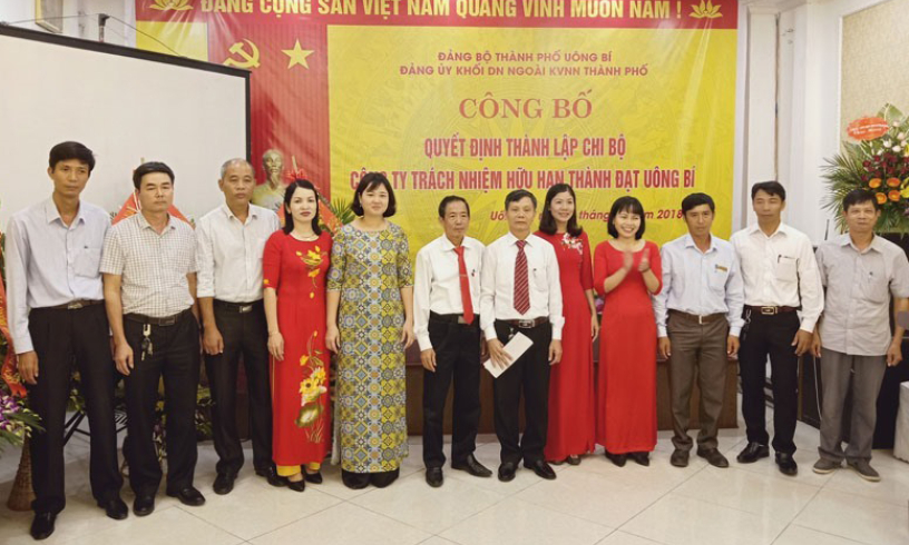 Doanh nghiệp tư nhân chăm lo phát triển đảng viên