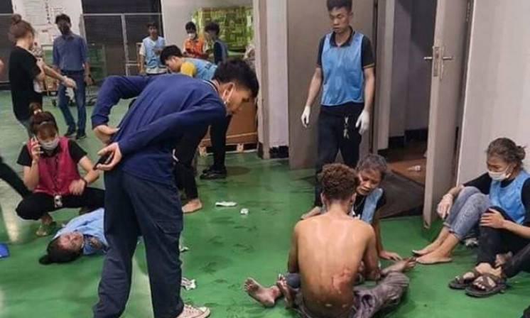 Nổ đường ống khí, 34 người bị thương