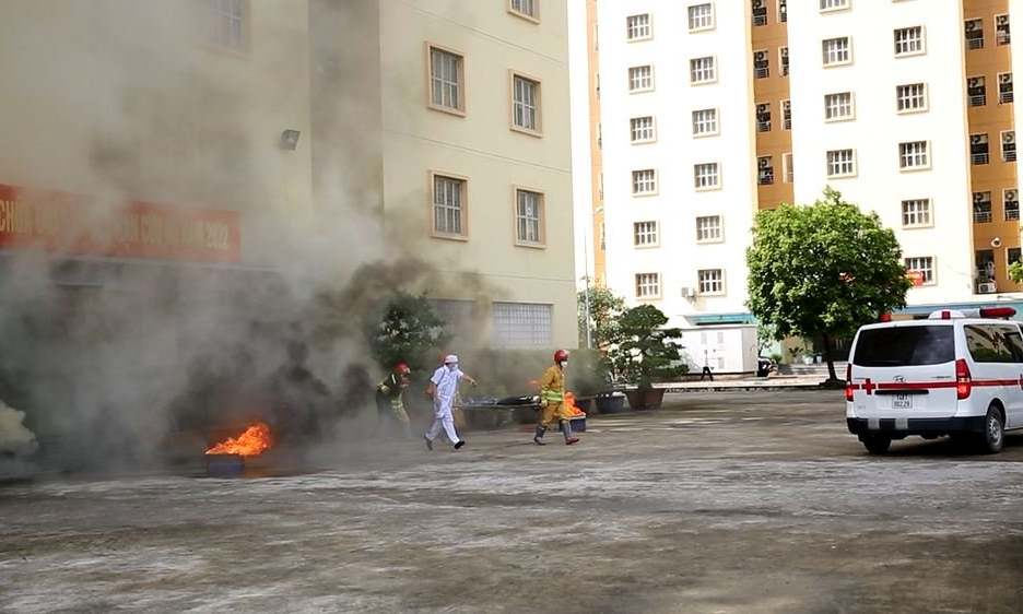 Diễn tập chữa cháy, cứu nạn cứu hộ