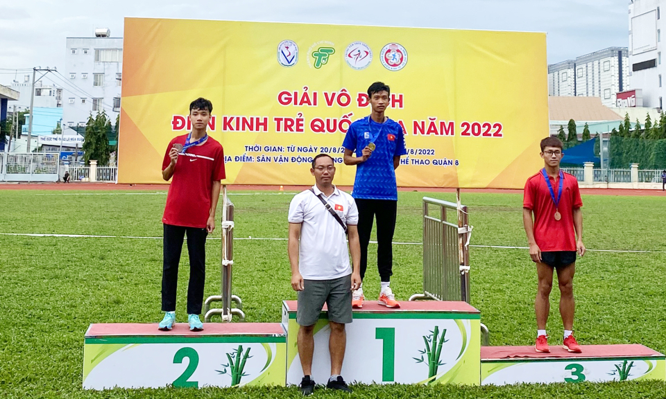 Đoàn Quảng Ninh giành 2 HCB tại Giải Vô địch Điền kinh trẻ quốc gia 2022