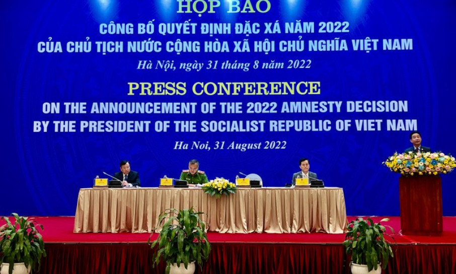 Công bố quyết định đặc xá năm 2022