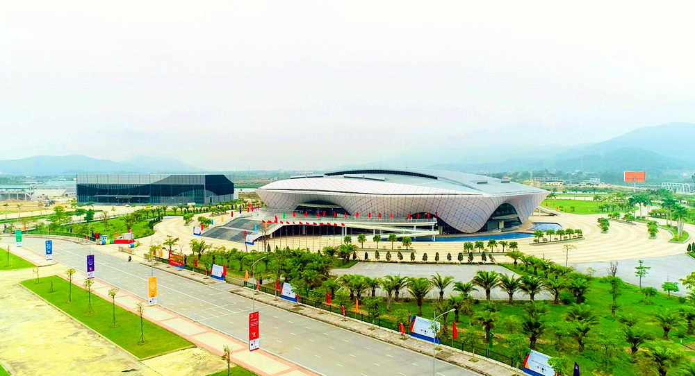 The opening ceremony is going to be held at the 5000-seat multi-purpose gymnasium. 