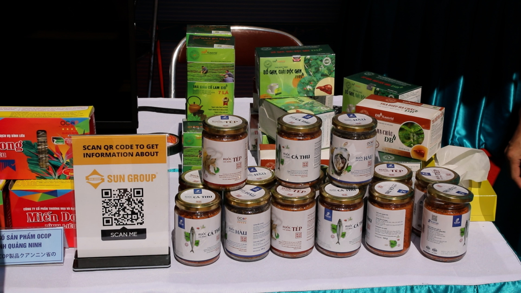 Các sản phẩm OCOP đặc trưng của Quảng Ninh giới thiệu tại Lễ hội Việt Nam tại Sapporo năm 2022