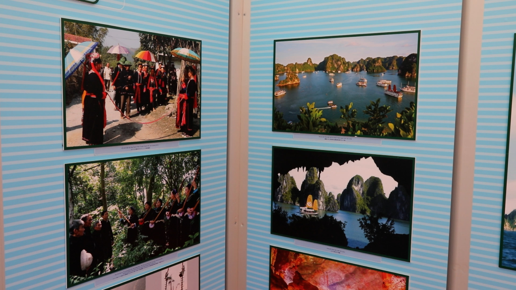 Hình ảnh giới thiệu Văn hóa, con người và cảnh quan thiên nhiên của Quảng Ninh tại Lễ hội Việt Nam tại Sapporo năm 2022