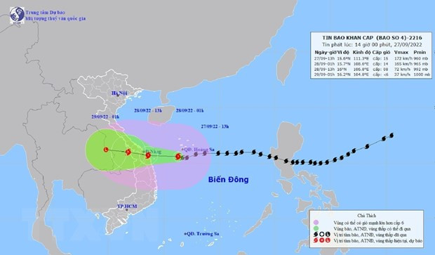 Anh huong bao so 4-Noru: Huyen dao Ly Son da co gio giat cap 11 hinh anh 1