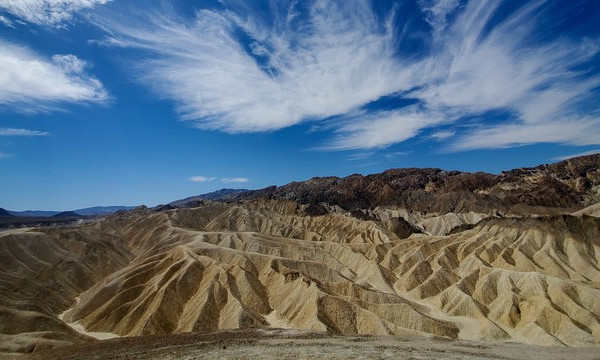 Thung lũng Chết ở California là nơi nóng nhất Trái đất