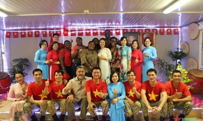 Vietnam’s UN peacekeeping forces in South Sudan celebrate National Day