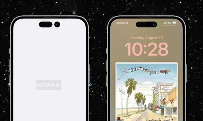 Cách Apple tùy biến màn hình 'đục lỗ' trên iPhone 14 Pro