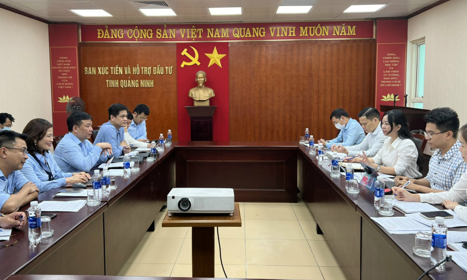 IPA Quảng Ninh làm việc với Trường Đại học Kinh tế Quốc dân