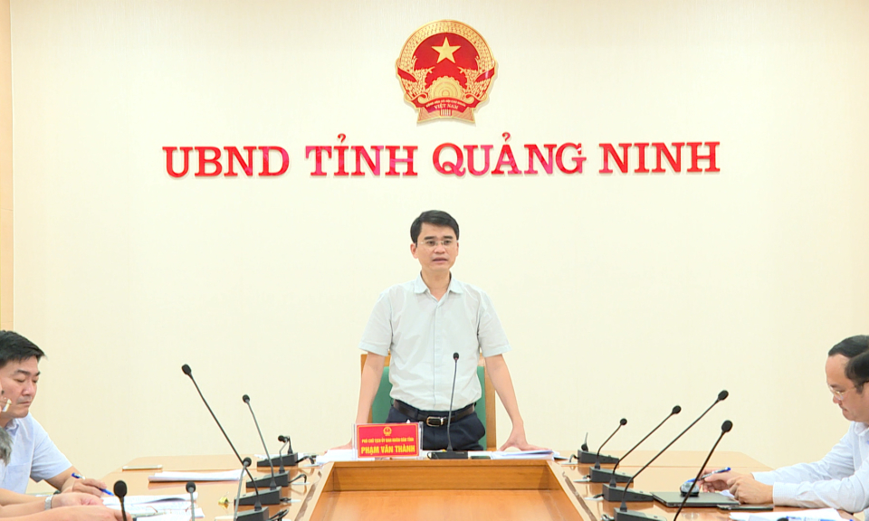 Họp trực tuyến về tiến độ xây dựng Đề án cấp nước sạch nông thôn tỉnh Quảng Ninh giai đoạn 2021-2030