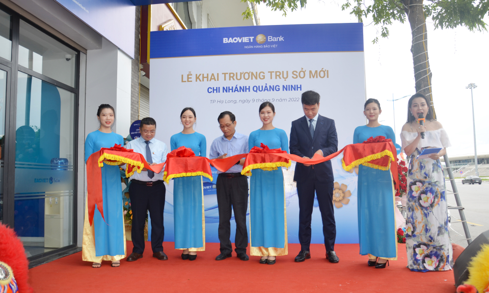BAOVIET Bank Quảng Ninh khai trương trụ sở mới 
