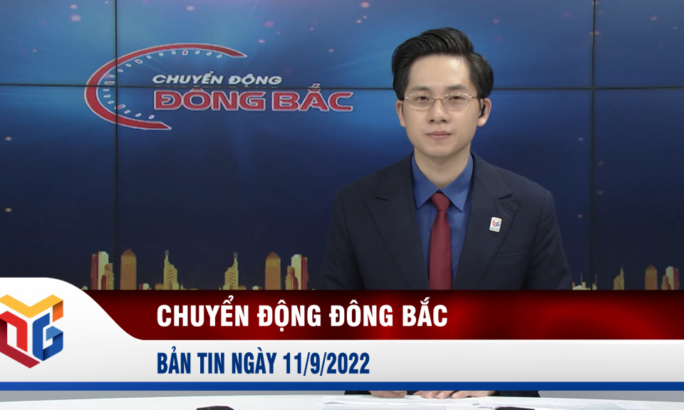 Chuyển động Đông Bắc ngày 11/9/2022