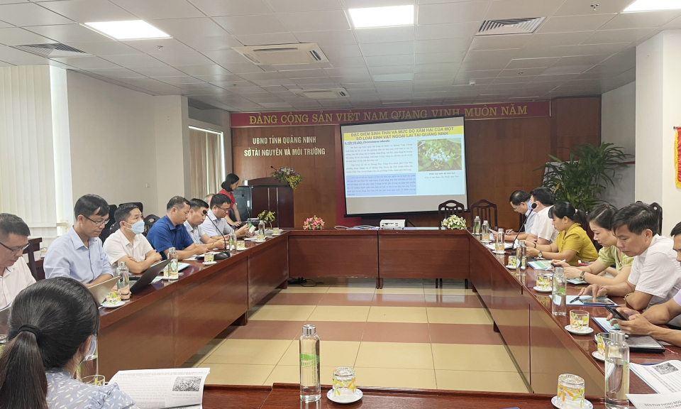 Hội thảo đánh giá hiện trạng và đề xuất kế hoạch quản lý sinh vật ngoại lai