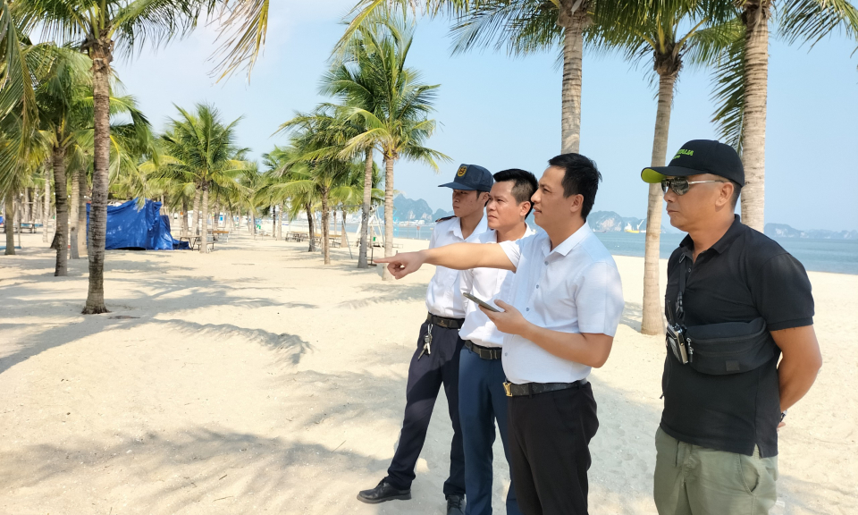 Xác minh nội dung clip gây phản cảm trên bãi biển Hạ Long 