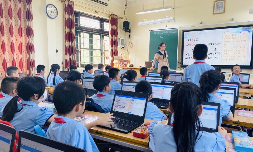 Điểm sáng Tiểu học Trần Quốc Toản