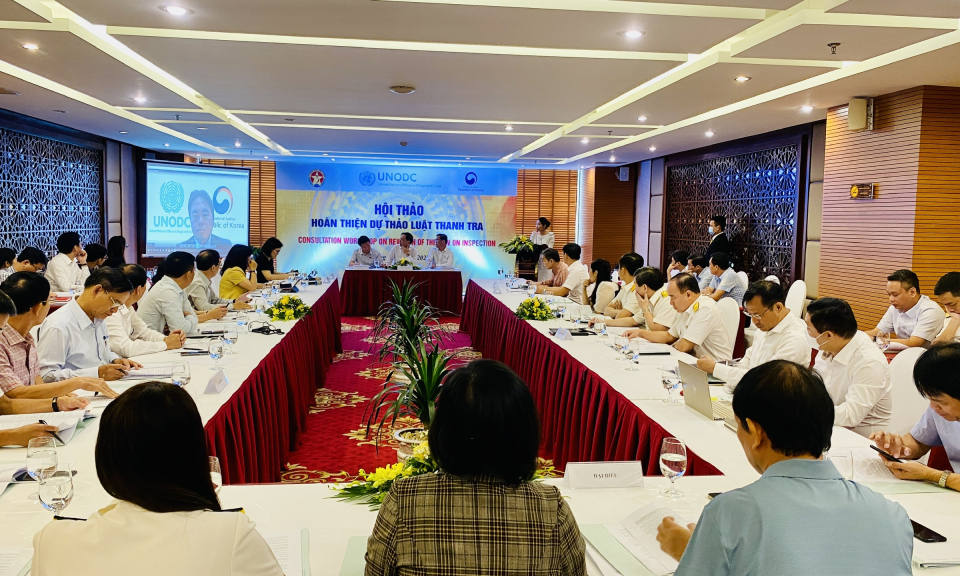 Hội thảo hoàn thiện Dự thảo Luật Thanh tra