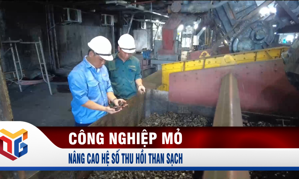 Nâng cao hệ số thu hồi than sạch