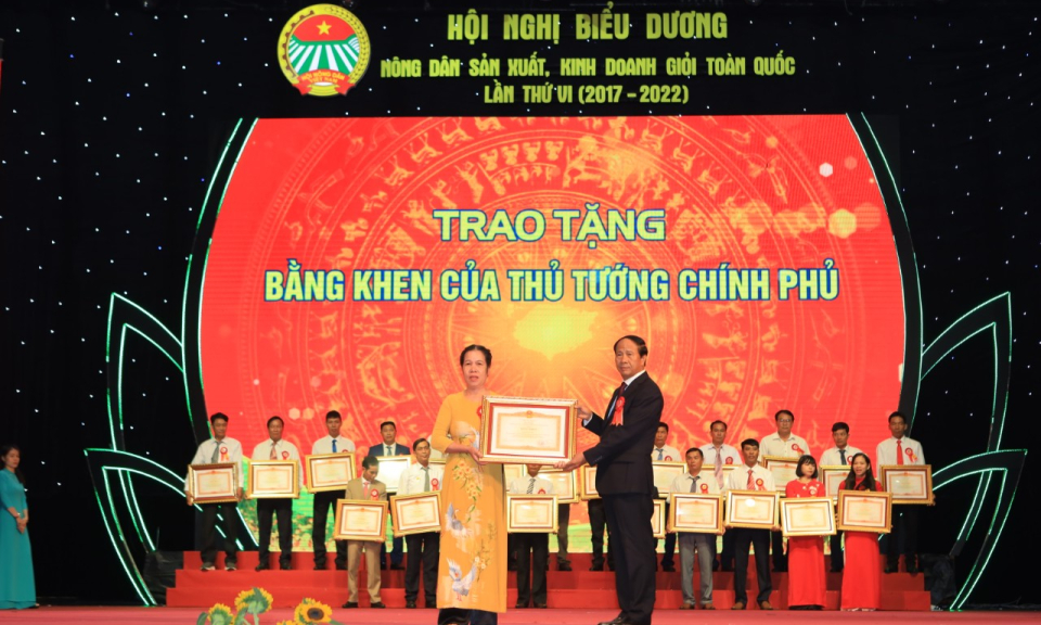 Quảng Ninh có một nông dân sản xuất kinh doanh giỏi được nhận bằng khen của Thủ tướng