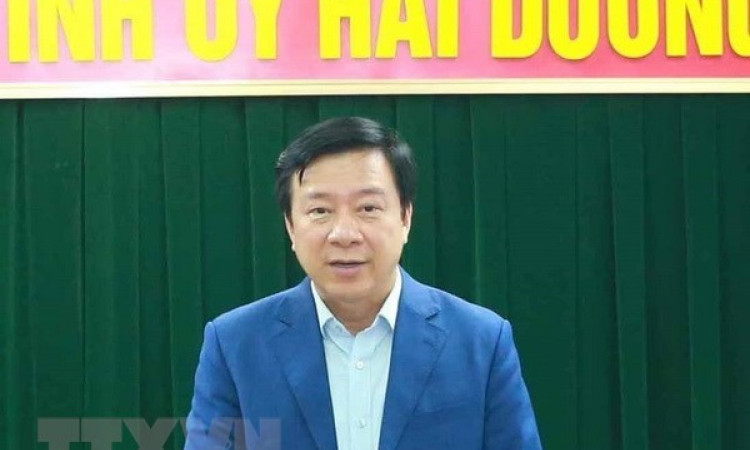 Kỷ luật Cảnh cáo Ban Thường vụ Tỉnh ủy Hải Dương nhiệm kỳ 2020-2025