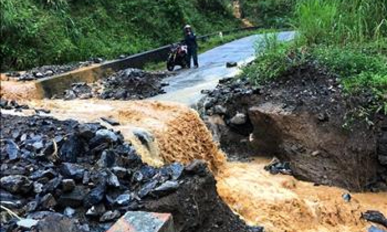 Hà Giang: Mưa lũ khiến 1 người mất tích, 5 người bị thương
