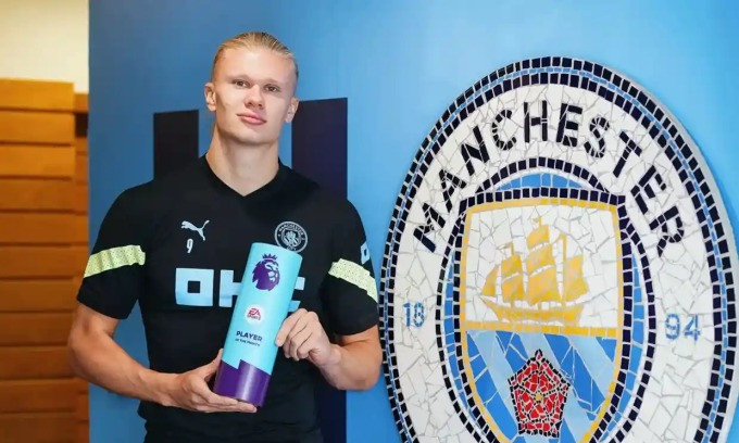 Haaland, Arteta hay nhất Ngoại hạng Anh tháng 8